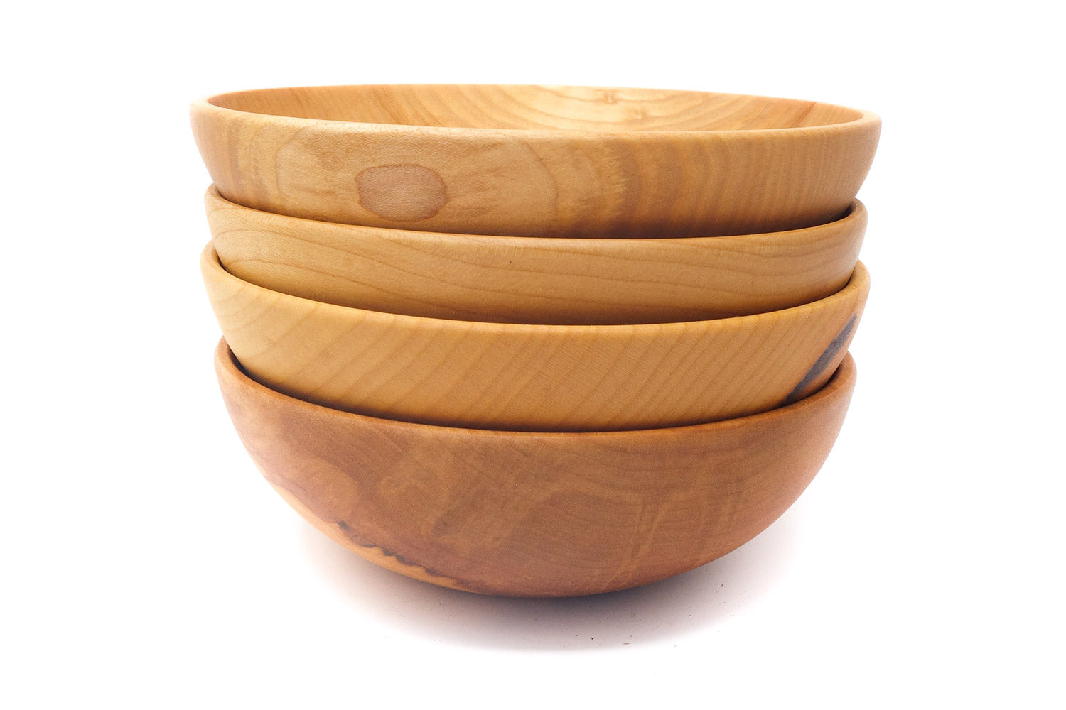 wooden bowl set for salads and sides