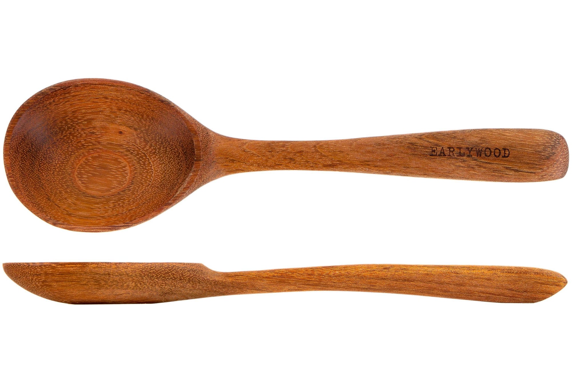 dark brown wooden buffet serving spoon jatoba - earlywood