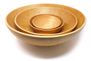 wooden bowl set