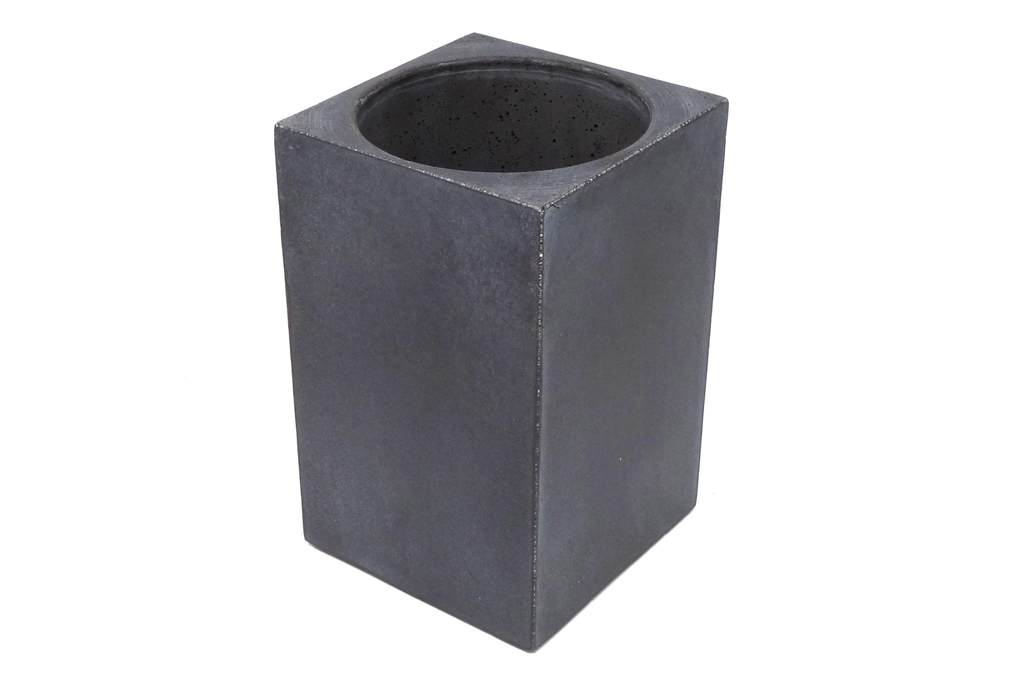 concrete kitchen utensil holder - gray Earlywood